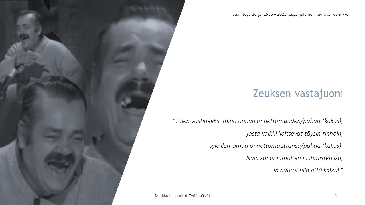 Klassikot Hesiodes III