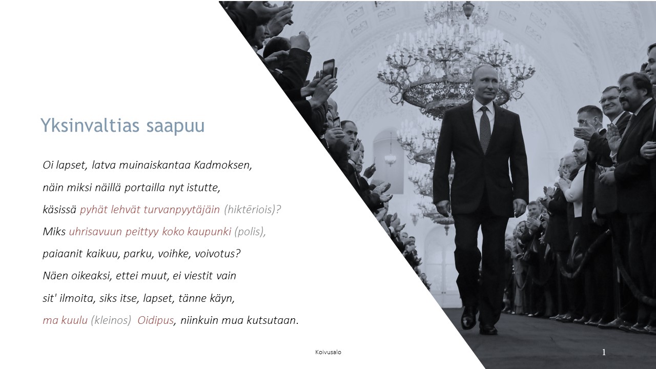 Traaginen ajattelu: Sofokles II