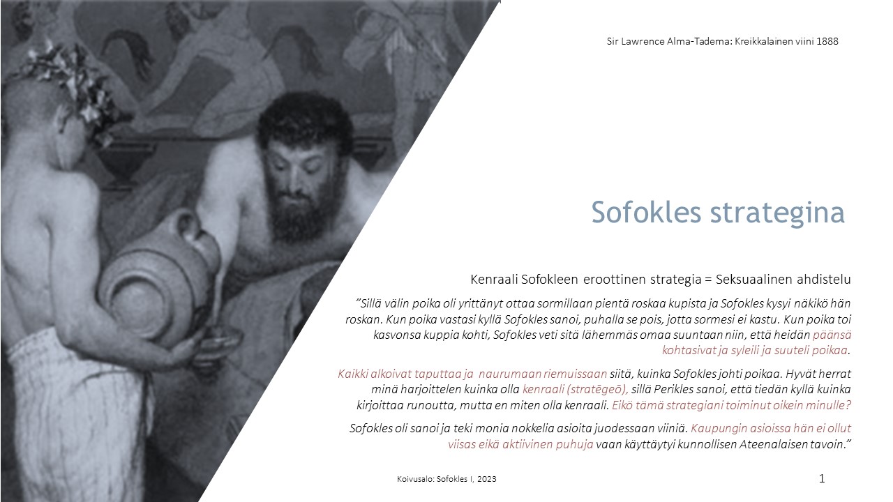 Traaginen ajattelu: Sofokles