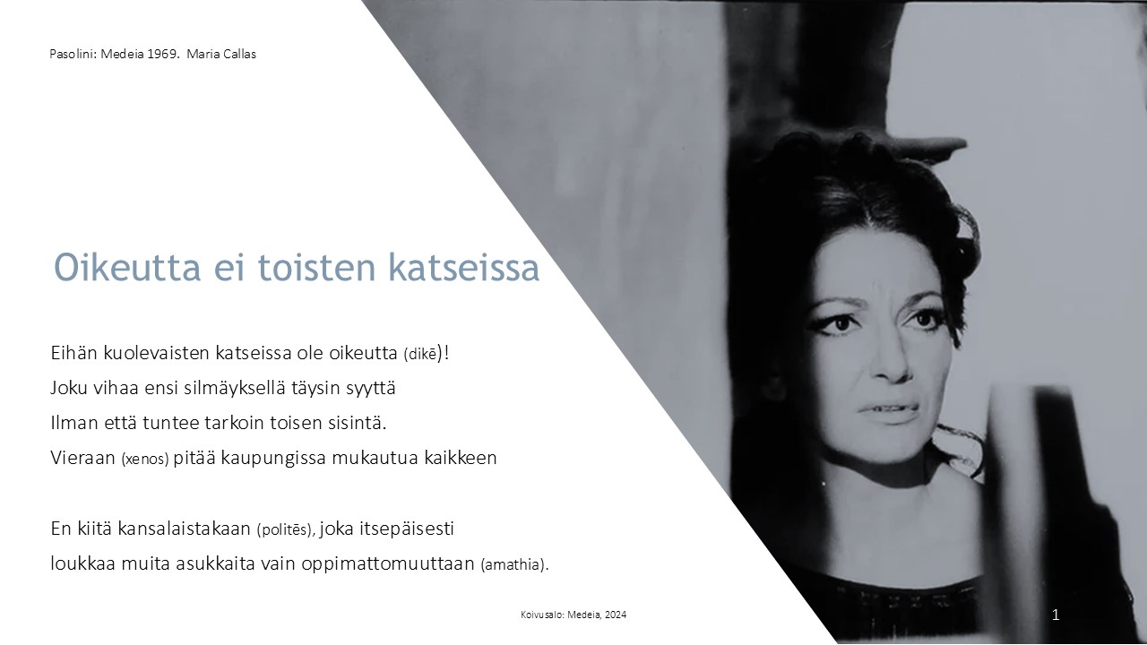 Traaginen ajattelu: Medeia