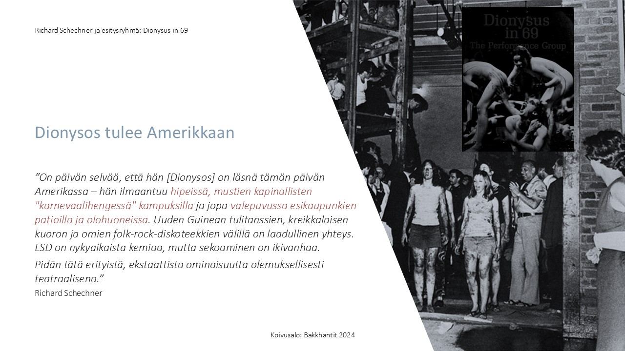 Traaginen ajattelu: Bakkhantit